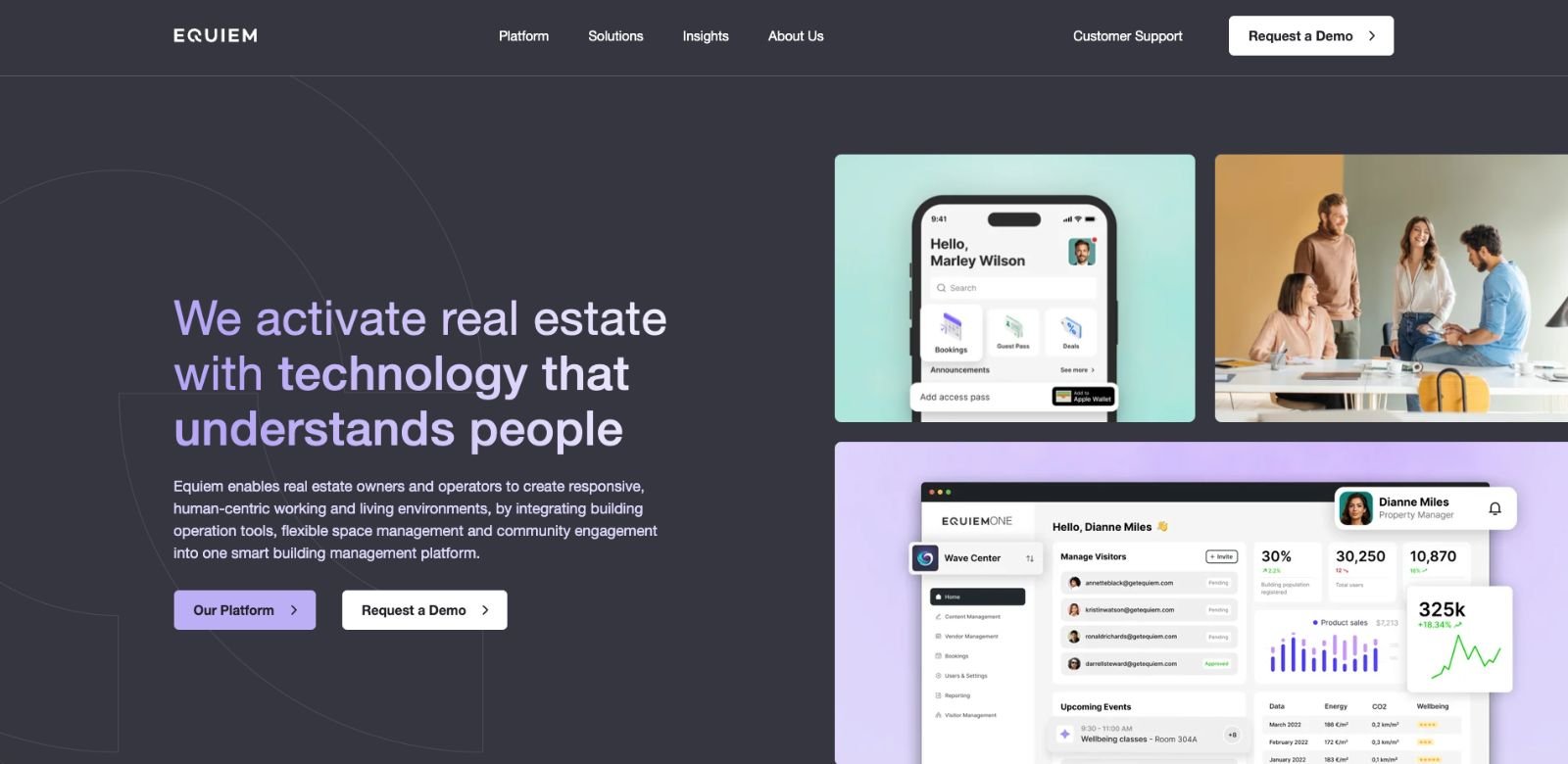equiem-saas-website