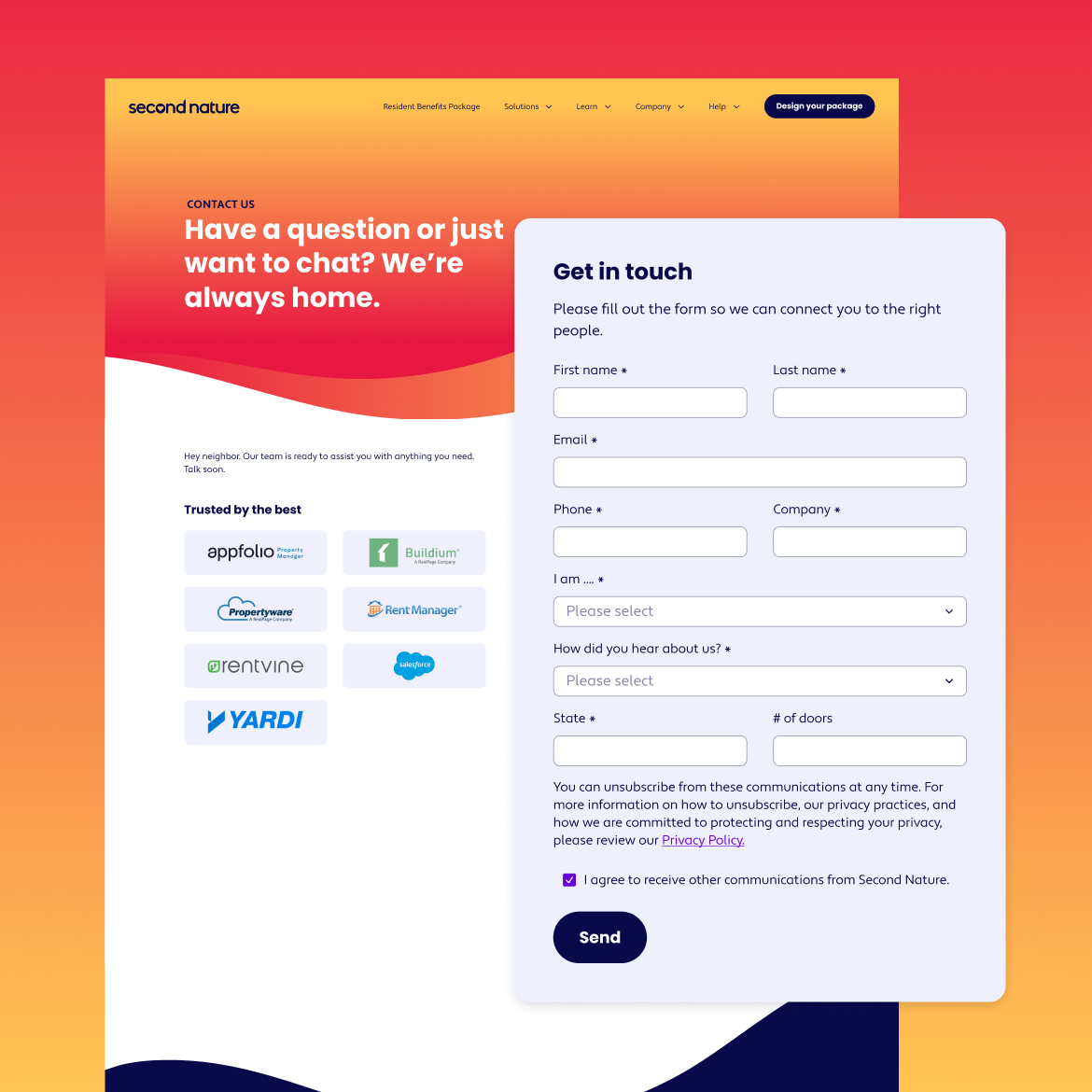 Second Nature – Contact