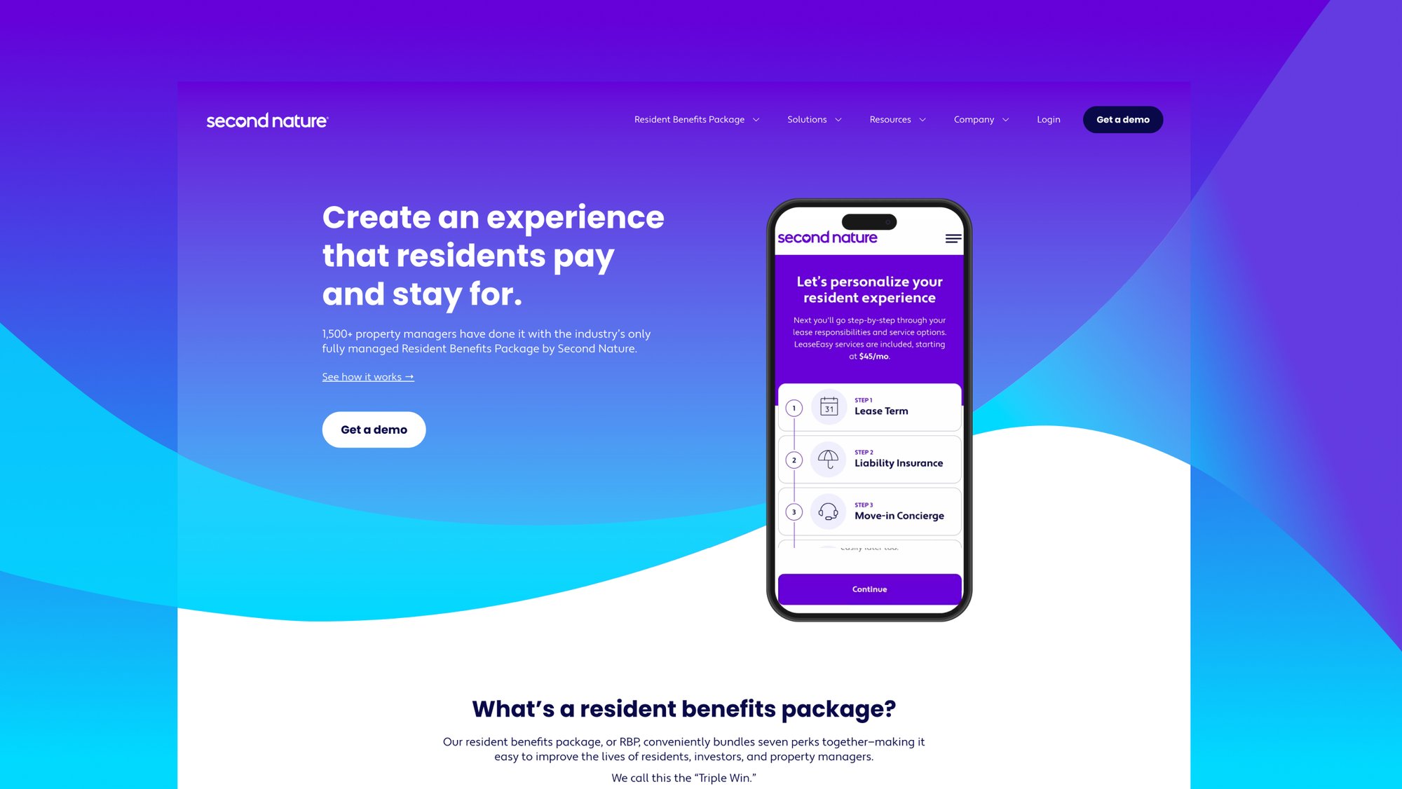 Second Nature – Homepage