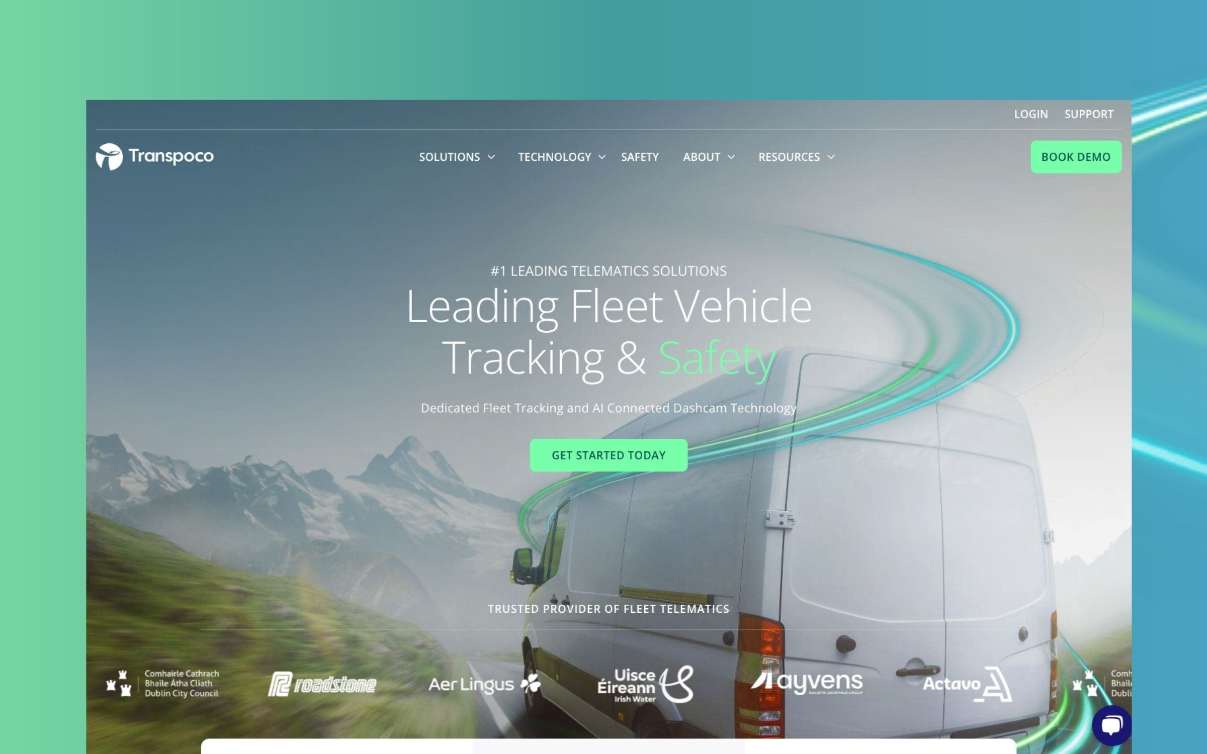 transpoco tech website