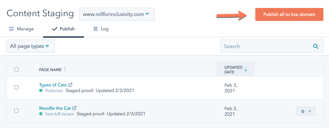content-staging-example