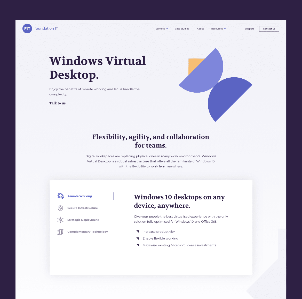 FoundationIT windows desktop