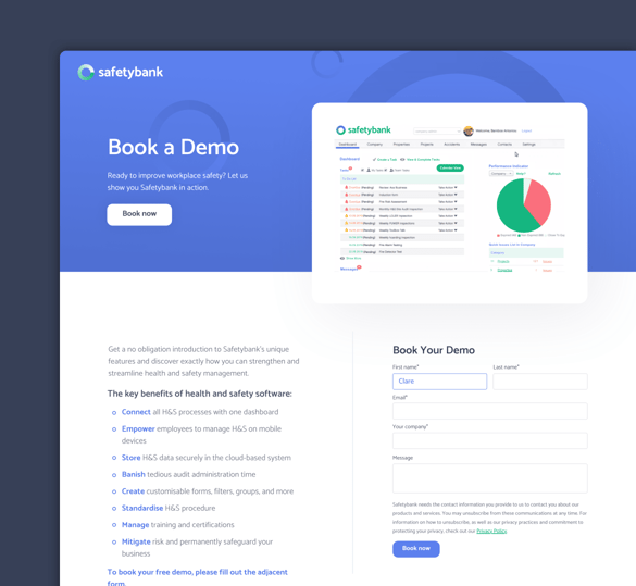 safetybank demo page