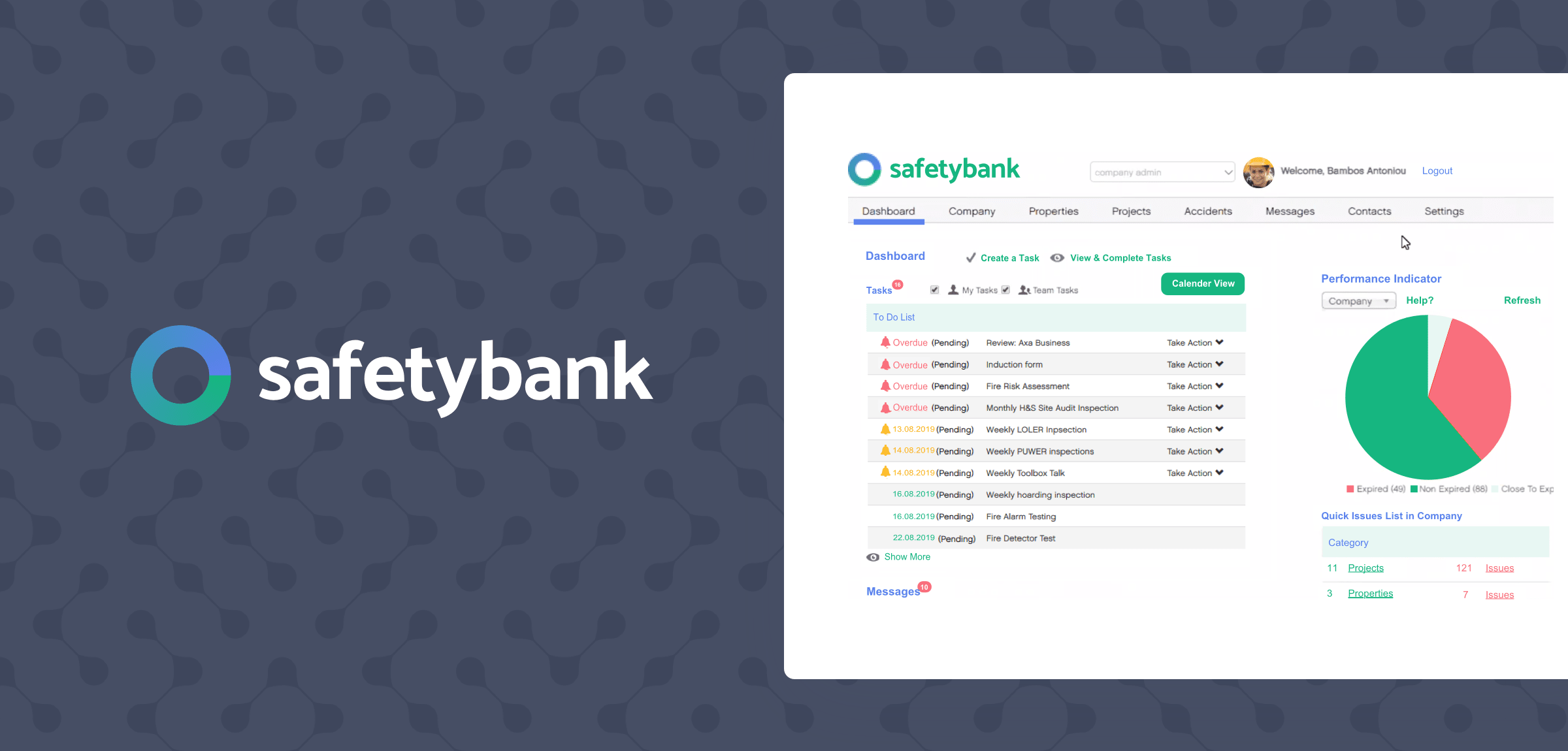 safetybank logo and ui