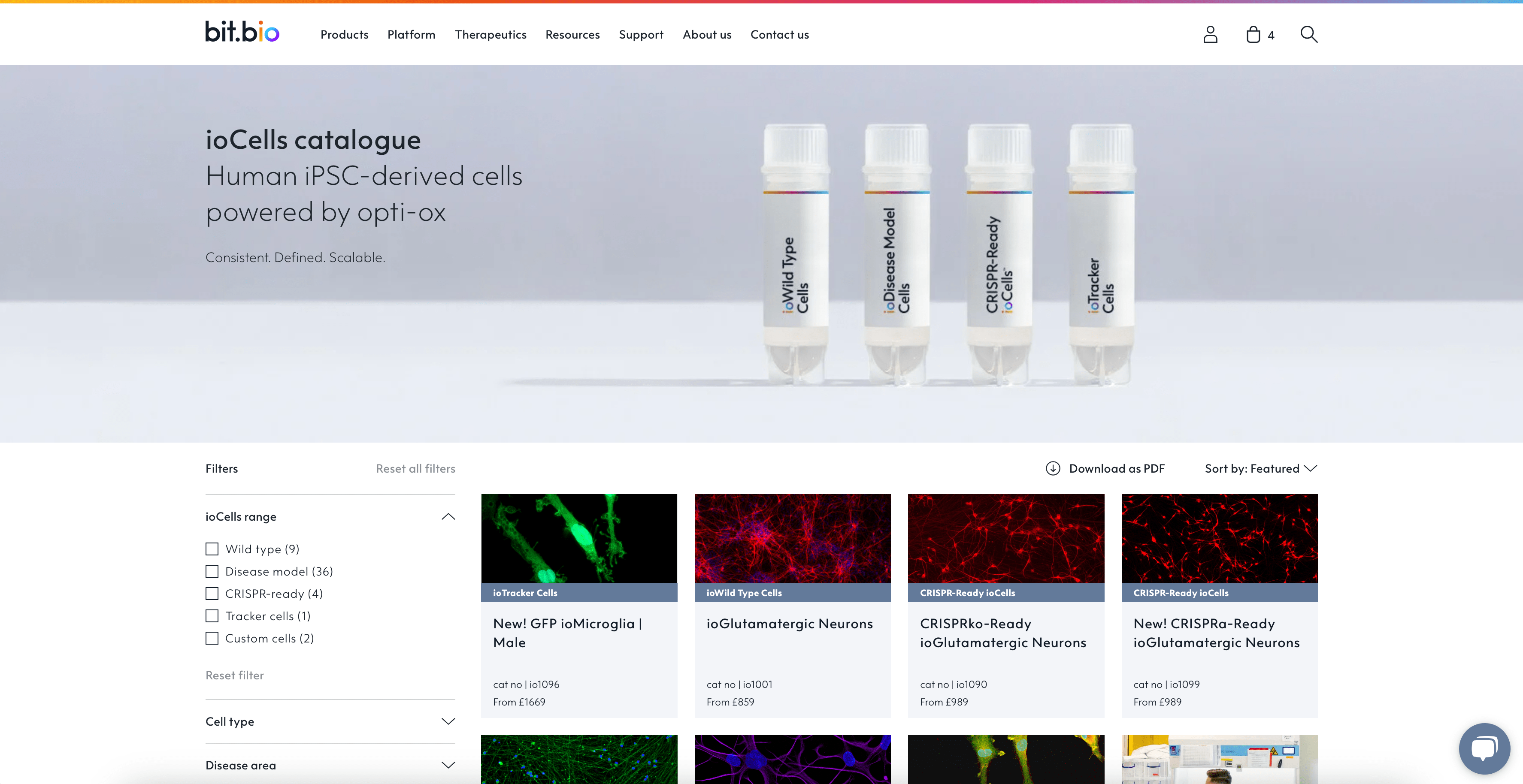 bit.bio hubspot ecommerce store catalogue