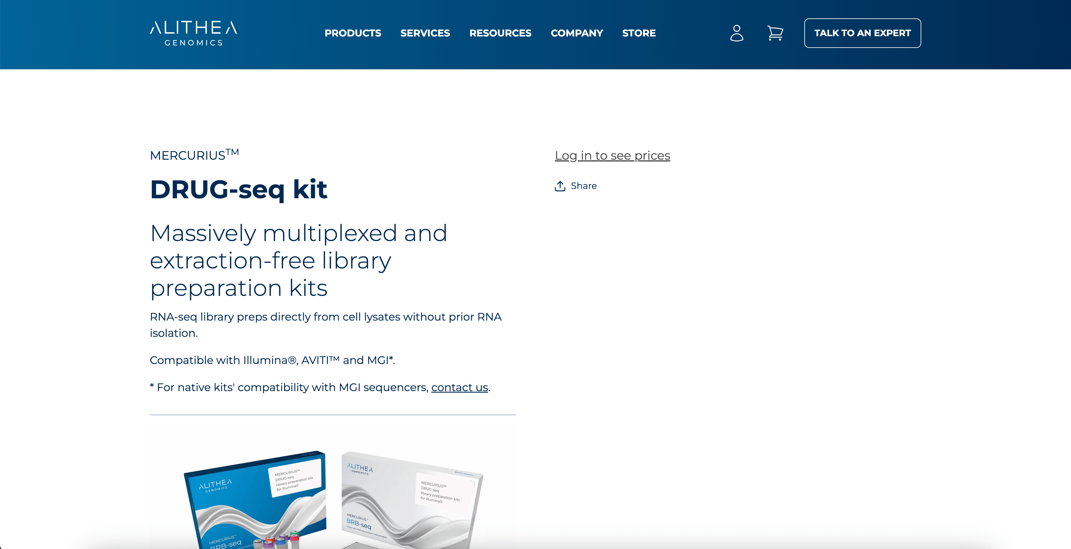 alithea ecommerce product